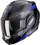 Scorpion Cască de motocicletă Scorpion EXO-TECH EVO Socius, flip-up, negru-albastru (SCRP118-526-66)