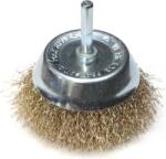 Dedra Réz Bevonatú Harang Drótkefe 50 mm Szárral (F32-050) (F32-050)