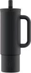 24Bottles Cana termică Straw Tuxedo Black, 800 ml (002234)