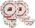 Villeroy & Boch Set de masă pentru 2 persoane Toys Delight locomotivă, 6 piese (14-8585-7288) Serviciu de masa