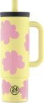 24Bottles Pahar termic Straw Daydreaming, 800 ml, galben (002242)