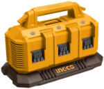 INGCO 6 soros szekvenciális akkumulátor töltő 4, 0 A 20 V (P-FCLI2064) - kellegyszerszam