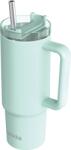 QUOKKA Pahar termic cu pai Quokka Stream, 950 ml, turcoaz (40036)