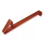  Dachler C-370 hófogó beton- és húzott kerámiacseréphez téglavörös (38C370W02)