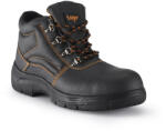 TOP Munkavédelmi bakancs S3 acél orrmerevítő TOP WORK-MID, fekete, 38 (TOP_WORK-MID-38)