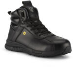 TOP Védőbakancs S3 ESD SRC mikrofiber felsőrész, EVA/gumi talp, fekete, 46 (TE_SPORTY_MID-46)