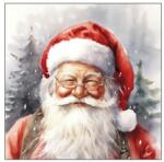 Ambiente Mikulásos karácsonyi szalvéta - 25x25 cm - Happy Santa (VR-32519075)