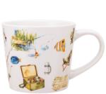 Altom Design Horgászos porcelán bögre - 400 ml - dobozos (IMO-ALT-01010032669-379462)