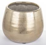  Elegáns arany kerámia kaspó 19, 5 cm