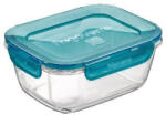 BormioliRocco Bormioli Rocco EVOLUTION-TÜRKIZ téglalap doboz 18x14x8cm 100cl (119894)