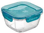 BormioliRocco Bormioli Rocco EVOLUTION-TÜRKIZ szögletes doboz 14x14x8cm 75cl (119893)