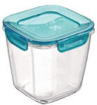 BormioliRocco Bormioli Rocco EVOLUTION-TÜRKIZ szögletes doboz 12x12x11cm 75cl magas (119892)