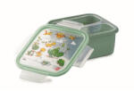 Snips LUNCHBOX LOCK PP DINO uzsonnás doboz 15x15x7, 5cm 0, 8 liter (169056)