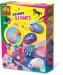 Ses Creative Set creativ, Decoreaza pietre cu tematica Galaxie, +5 ani (14766)