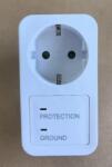 Well Stecher cu protectie la supratensiune, Well (ELAD-SH-PROT/02-WL)
