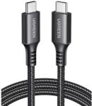 UGREEN USB-C КЪМ USB-C КАБЕЛ ЗА ДАННИ И ЗАРЕЖДАНЕ - 60W 1м (US567) UGREEN - СИВ (Ugreen 15373)