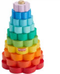 Mattel Fisher-Price - Fa gyűrűpiramis (HXT77) - morzsajatekbolt