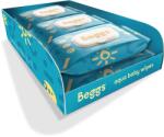 Beggs nedves öblíthető törlőkendő, 6 × 64 darab (BABY3886bun2)