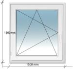 Decco 150x150 Bukó - Nyíló műanyag ablak Decco 71 profil 2 retegű üvegezés