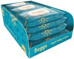 Beggs nedves öblíthető törlőkendő, 12 × 64 darab (BABY3886bun3)