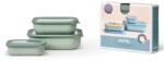 Mepal Cirqul Rectangular Nordic Sage 0, 5 l + 1 l + 2 l