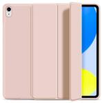 Gigapack Baseus Minimalist Tok Álló, Bőr Hatású (Aktív Flip, Oldalra Nyíló, Trifold, Asztali Tartó, Ceruza Tartó) Világoskék Apple iPad Pro 11 (2022), iPad Pro 11 (2021), iPad Pro 11 (2020)