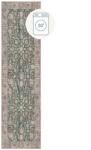 Flair Rugs Covor tip traversă verde lavabil 60x230 cm Beau Floral - Flair Rugs Covor