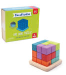Svoora 3D-s kockakirakó fa logikai játék (23305)