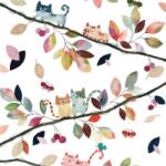 PPD Fall Cats papírszalvéta 33x33cm, 20db-os