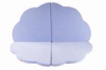 MeowBaby Saltea de joaca din spuma MeowBab floare catifea albastru deschis (MATA020)