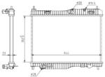 MTR Radiator, racire motor MTR 13054772 (13054772) - automobilus