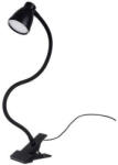 Izoxis LED Lumină de Birou cu Braț Flexibil și Clește în Culoarea Negru AT00019454 (AT00019454)
