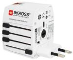 SKROSS PA48PD65 - Utazó adapter MUV USB AC65PD USB A+C 65W PA48PD65 (SL1709)