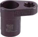 BGS technic Cap cheie sondă lambda | în unghi | 12, 5 mm (1/2") Acţionare pătrat dublu | 22 mm | Fantă 11 mm (BGS 1140-22)