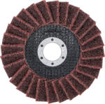 BGS technic Disc şlefuire evantai | Pâslă | Ø 125 mm | Granulaţie 120 (BGS 74474)