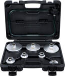 BGS technic Set chei filtre de ulei | cu furtun de scurgere filtru de ulei | pentru VAG, BMW, Citroën, Peugeot, Ford, Mercedes-Benz, Opel, Volvo | 8 piese (BGS 72054)