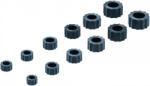 BGS technic Set capace demontare pentru şuruburi şi piuliţe hexagonale deteriorate | 12 piese (BGS 1245)