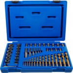 BGS technic Extractor şuruburi şi piuliţe cu set burghie pe stânga | 2 - 18 mm | 49 piese (BGS 70329) - mistertools Burghiu