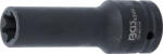 BGS technic Cheie tubulară de impact Profil E, lungă | 20 mm (3/4") | E24 mm (BGS 5349)