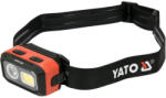 TOYA Lanternă frontală LED acumulator/ baterii, 500 lm cu senzor mișcare (YT-08593)