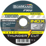 Bormann Disc de tăiere ceramic "THUNDER-CUT", INOX 230x1, 9mm (25 buc) (BHT2002-25) Disc de taiere