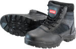 Bormann Bocanci de protecție din piele cu caramb inalt S3 MILWAUKEE NEGRU, Mărimea 41 (BPP510)