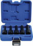 BGS technic Set capete chei tubulare profil spiral / Extractoare de șuruburi | 8 - 16 mm | 5 piese (BGS 5261)