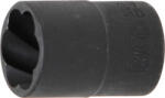 BGS technic Cap cheie tubulară profil spiral / Extractoare de șuruburi | 10 mm (3/8") | 16 mm (BGS 5276)