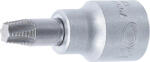 BGS technic Bit detaşabil extractoare şuruburi | acţionare pătrat interior 10 mm (3/8") | pentru profil T defect (pentru Torx) T40 (BGS 7098-T40)