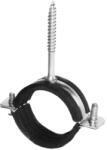  Csőtartó gumis bilincs tőcsavarral D 040 (84106)