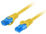 Lanberg Patchcord Lanberg S/FTP Cat 6A 3m Yellow (5901969424966)