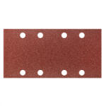 GRAPHITE Hârtie de Șlefuit 5 bucăți, Sistem Velcro, 93x185mm, K80, cu găuri (55H738)