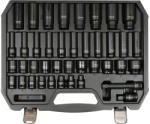 TOYA Set chei tubulare pentru mașină 40 piese 1/2": 10-32 mm (YT-10555)