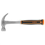 NEO TOOLS Ciocan pentru extragerea cuielor, 600g, monobloc, mâner bicomponent (25-104) - mistertools Ciocan